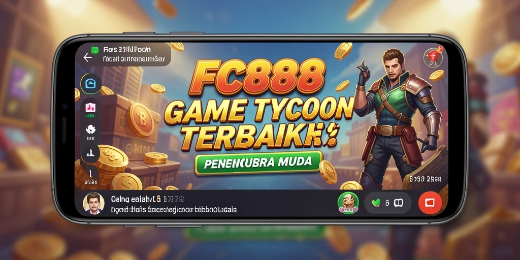 Tampilan gameplay FC888 dengan berbagai pilihan bisnis menarik.