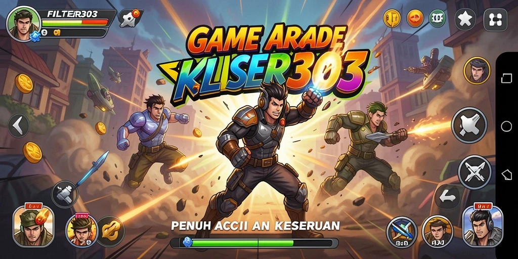 Tampilan gameplay FILTER303 yang seru dan penuh aksi.