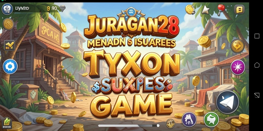 Screenshot menampilkan serunya gameplay Tycoon JURAGAN28.