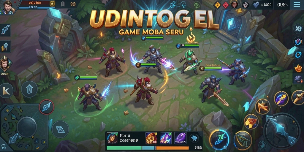 Gameplay seru dalam UDINTOGEL yang memacu adrenalin.